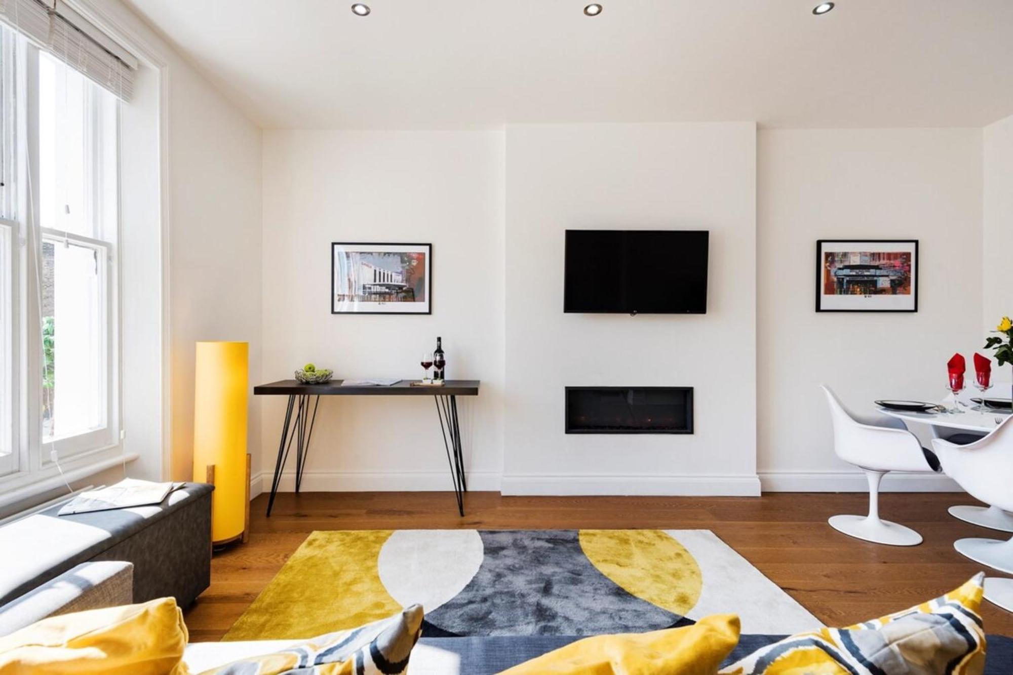 شقة Bright And Modern Earls Court Gem لندن المظهر الخارجي الصورة