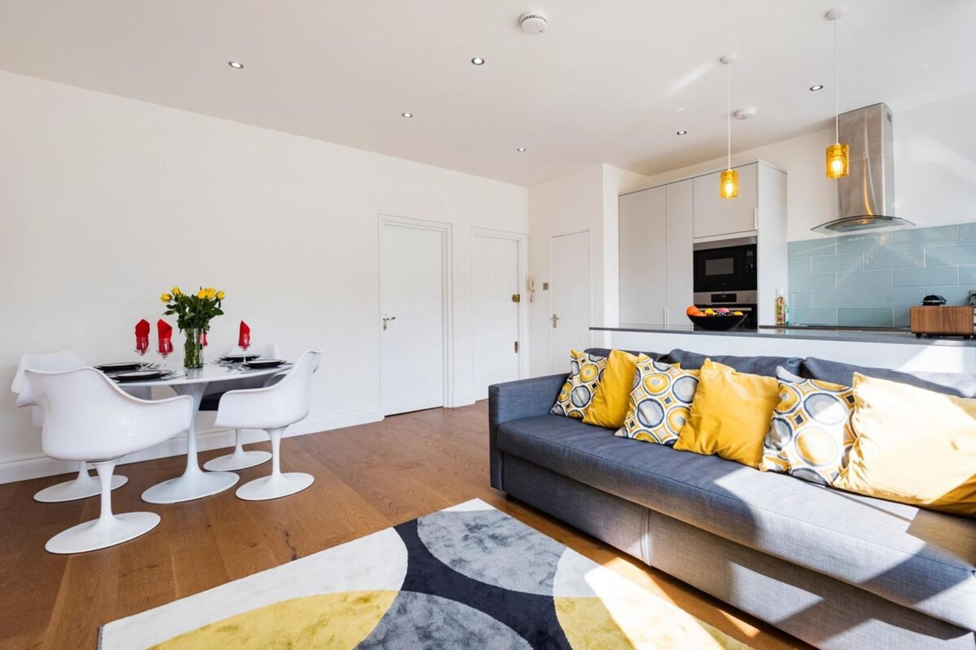 شقة Bright And Modern Earls Court Gem لندن المظهر الخارجي الصورة