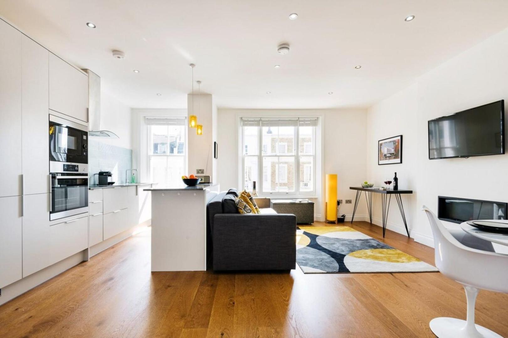 شقة Bright And Modern Earls Court Gem لندن المظهر الخارجي الصورة